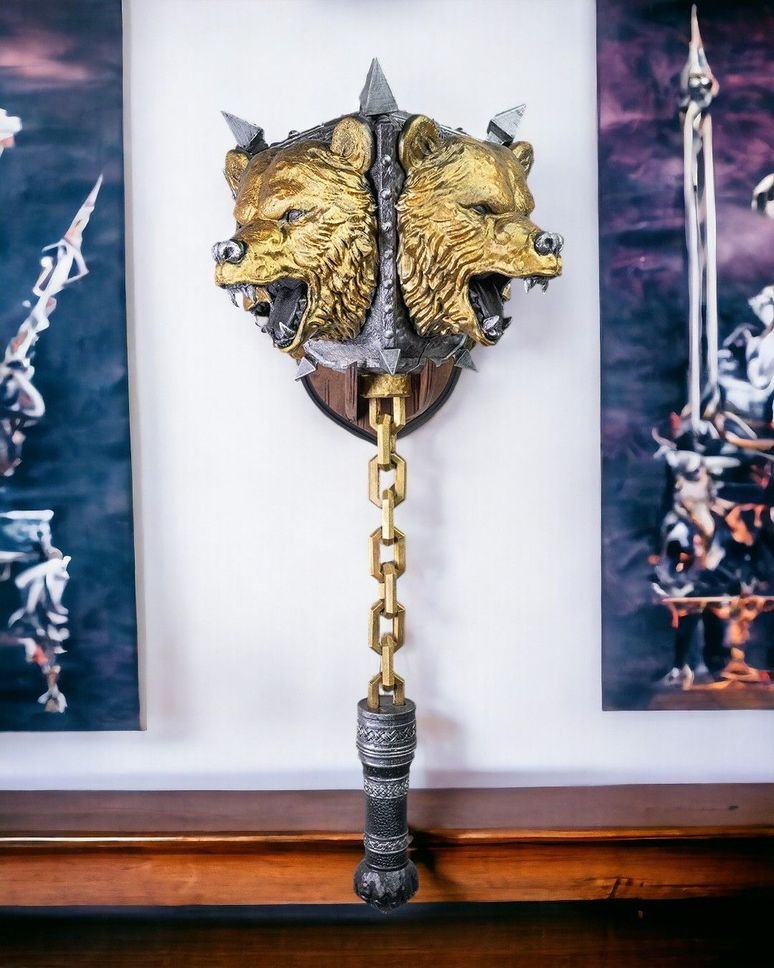 A medve harci láncbuzogánya