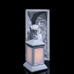 Dwarf könyvespolc-dekor