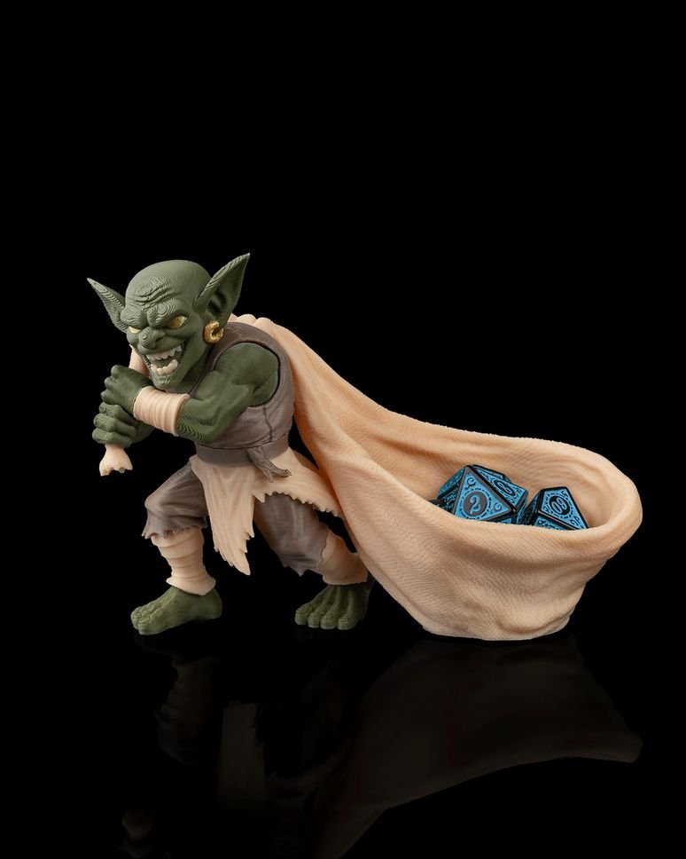 Goblin dobókockatartó