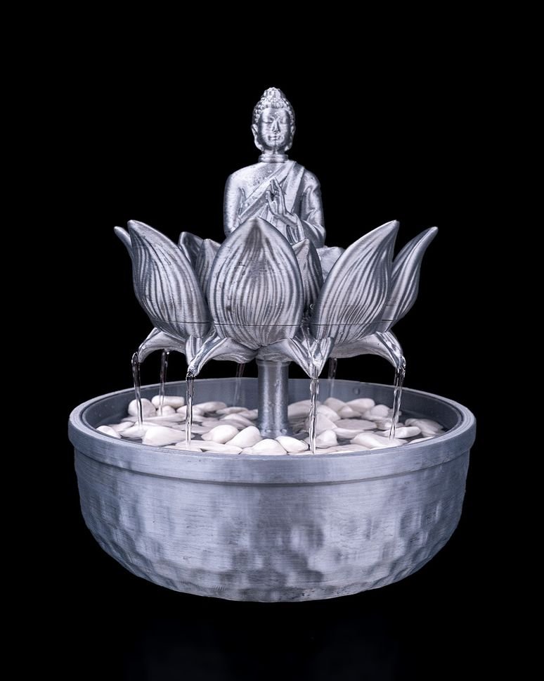 Virágzó Buddha szökőkút